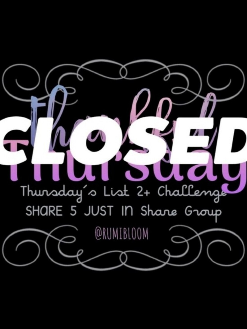 CLOSED💜Thursday 8/13🧜‍♀️ Share 5 Just in🧜‍♀️ Listing Challenge💜